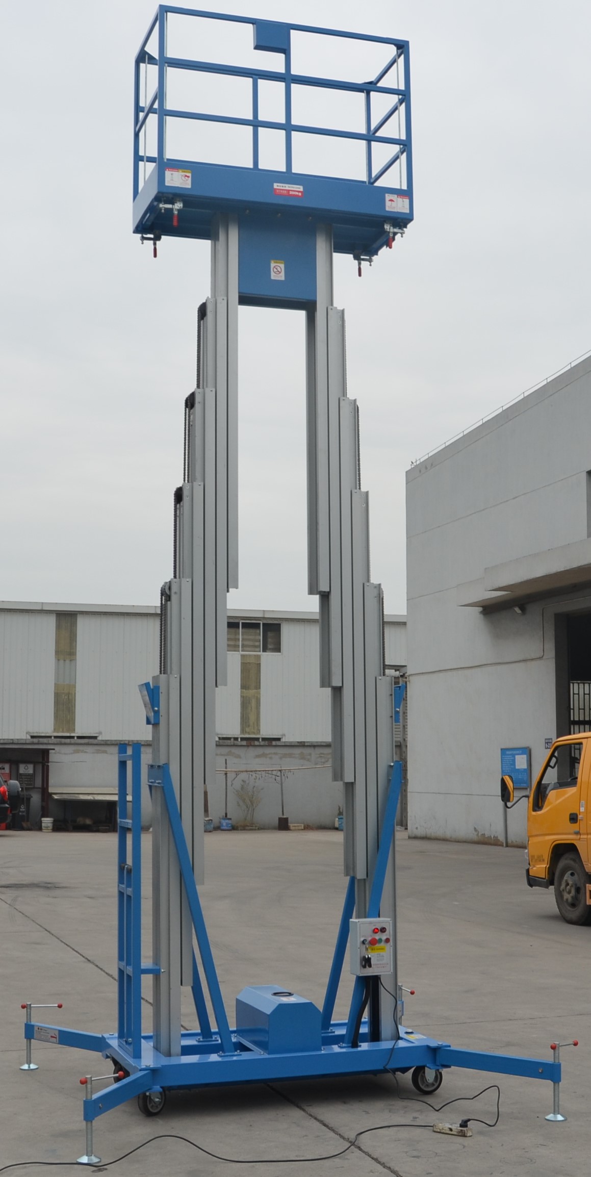 Alum.Mast arbejdsplatform GTWY-S