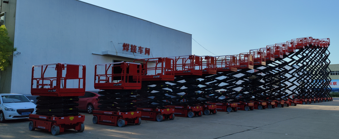 Selvkørende saks Lift (elektrisk arbejdsplatform) FSJY-IV